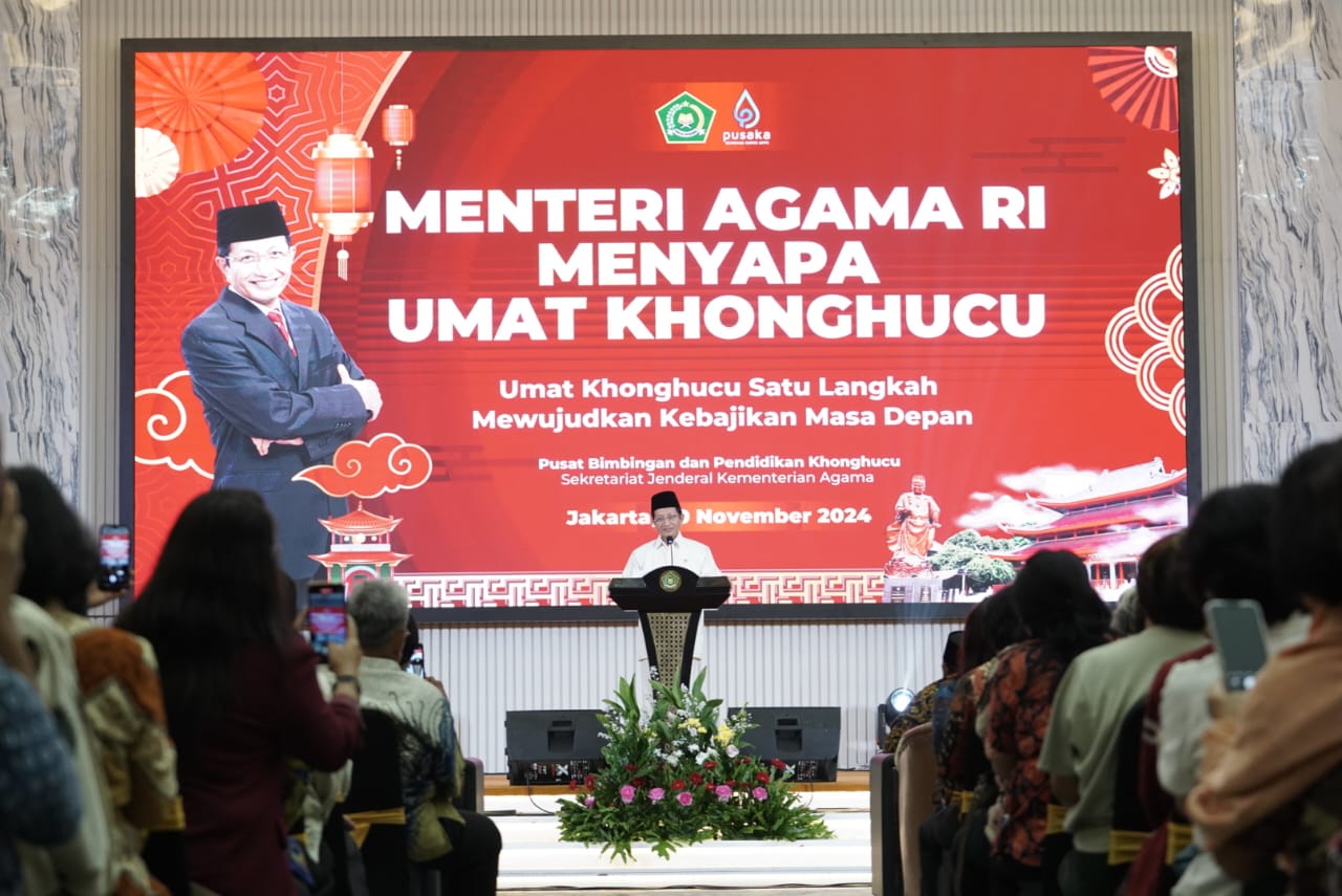 Menag Nasaruddin Umar Serukan Pesan Kebersamaan